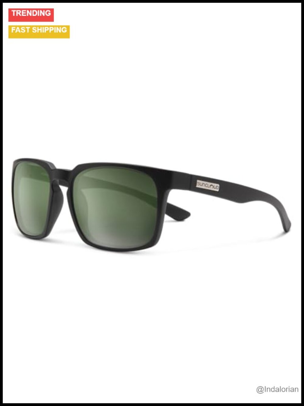 Polarized Sunglasses with 100% UV Protection, Eco-friendly Biodegradable Frame